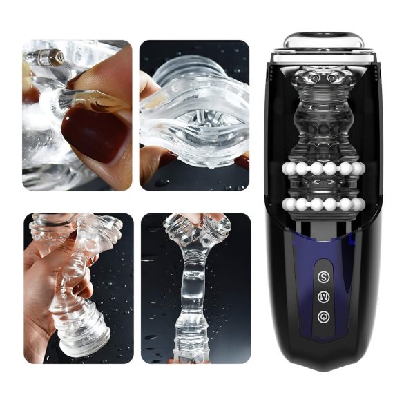 Magic Motion Xone - vīriešu masturbators ar lietotni zils