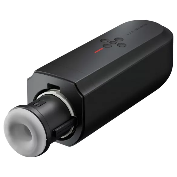 Lovense Solace masturbators vīriešiem ar kustīgu funkciju, melns