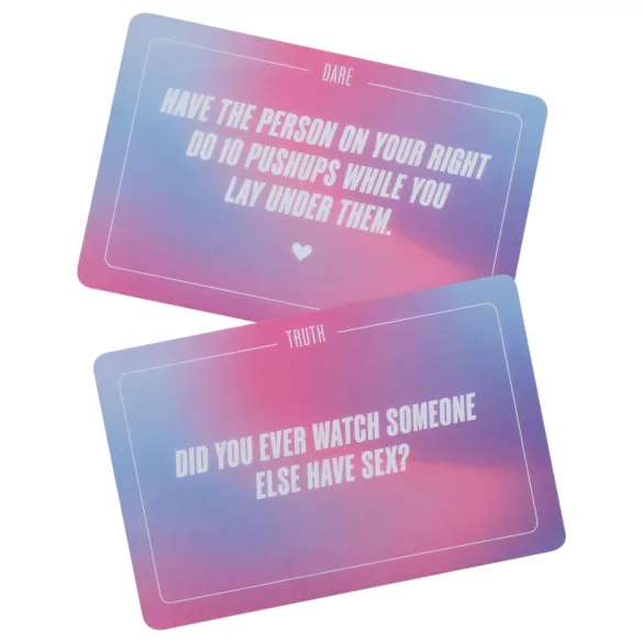 Tease&Please - pieaugušo galda spēle “Patiesība vai uzdrošinies” angļu valodā