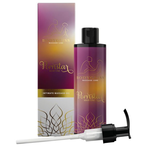 Bodygliss masāžas eļļa un lubrikants - pornstar martini (150ml)
