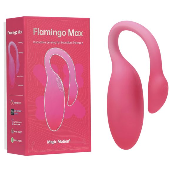Magic Motion Flamingo Max - vieds vibrācijas ola (rozā)