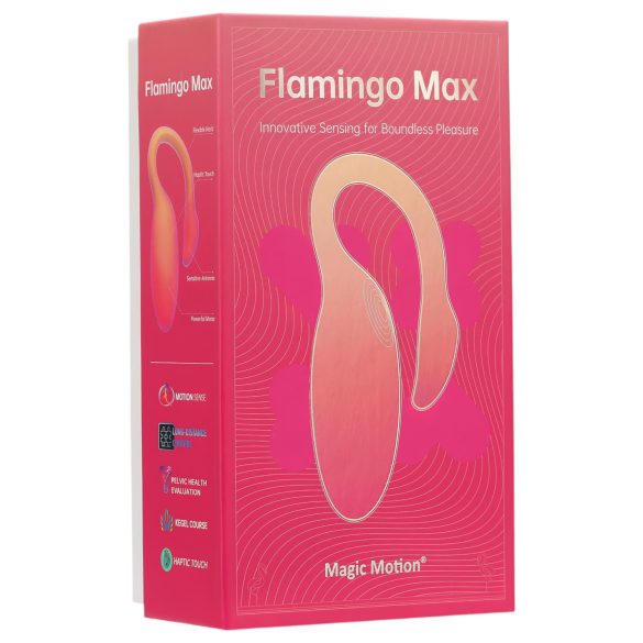 Magic Motion Flamingo Max - viedais vibrējošais olas masāžieris oranžs