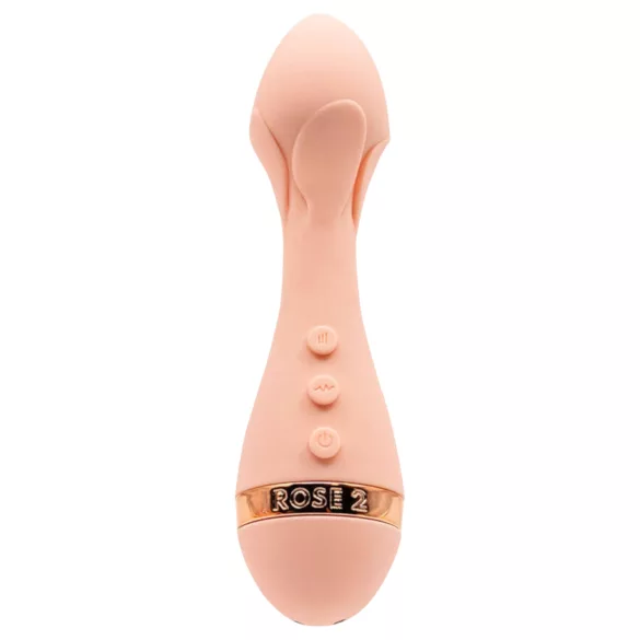 Vush Fleur - uzlādējams, ūdensizturīgs masāžas vibrators (rozā)