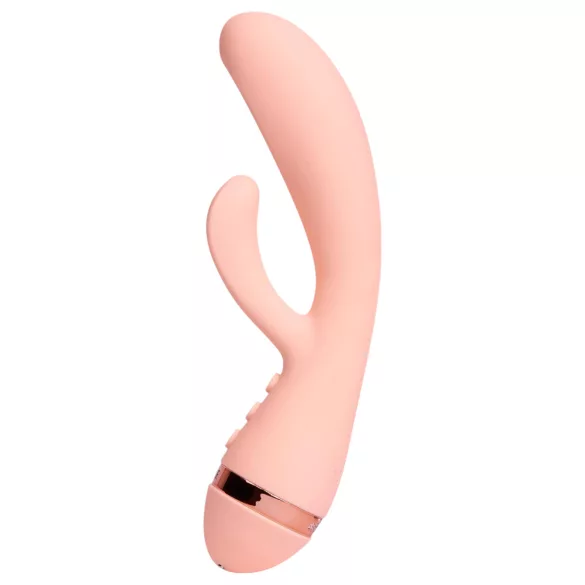 Vush Muse - klitora vibrators ar rokturi, uzlādējams, ūdensizturīgs, rozā