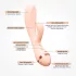 Vush Muse - klitora vibrators ar rokturi, uzlādējams, ūdensizturīgs, rozā