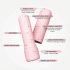 Vush Pop Gloss - akumulators, ūdensdrošs mini vibrators (rozā)
