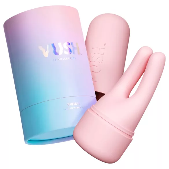 Vush Pop Swish - akumulatora ūdensizturīgs klitora stimulators rozā