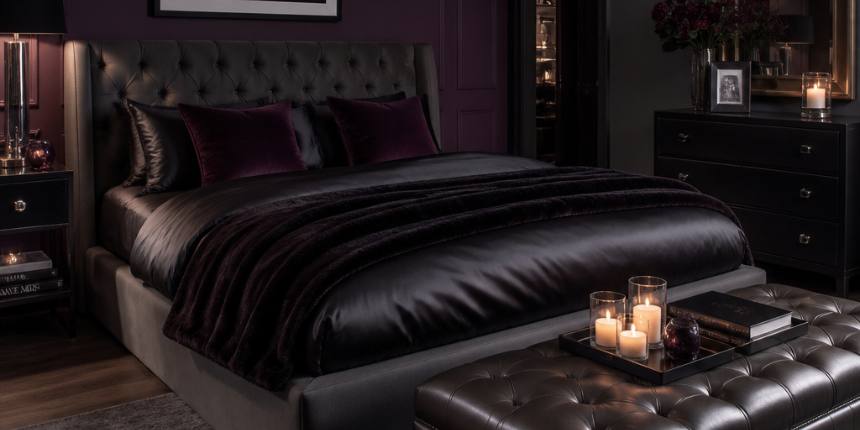 Mājīga seksistaba ar siltu apgaismojumu un intīmu atmosfēru — lovesexshop.lv